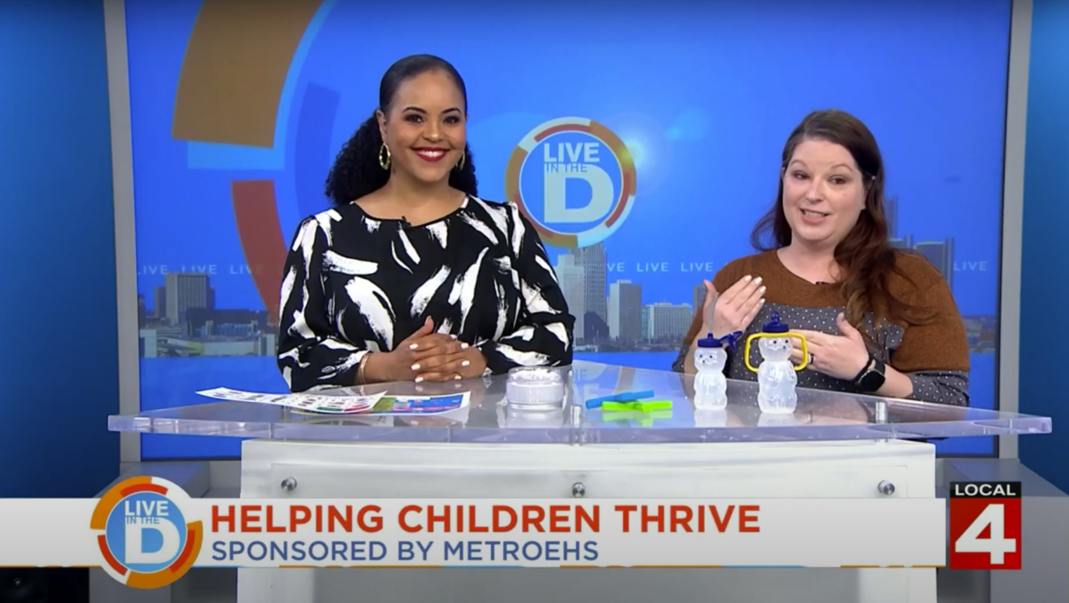 MetroEHS Joins WDIV for Autism Awareness Month   Autism Awareness in Michigan